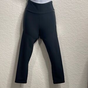 Calme by Johnny Was NWT Black Leggings Size XS MSRP $88 Polyester/Elastane